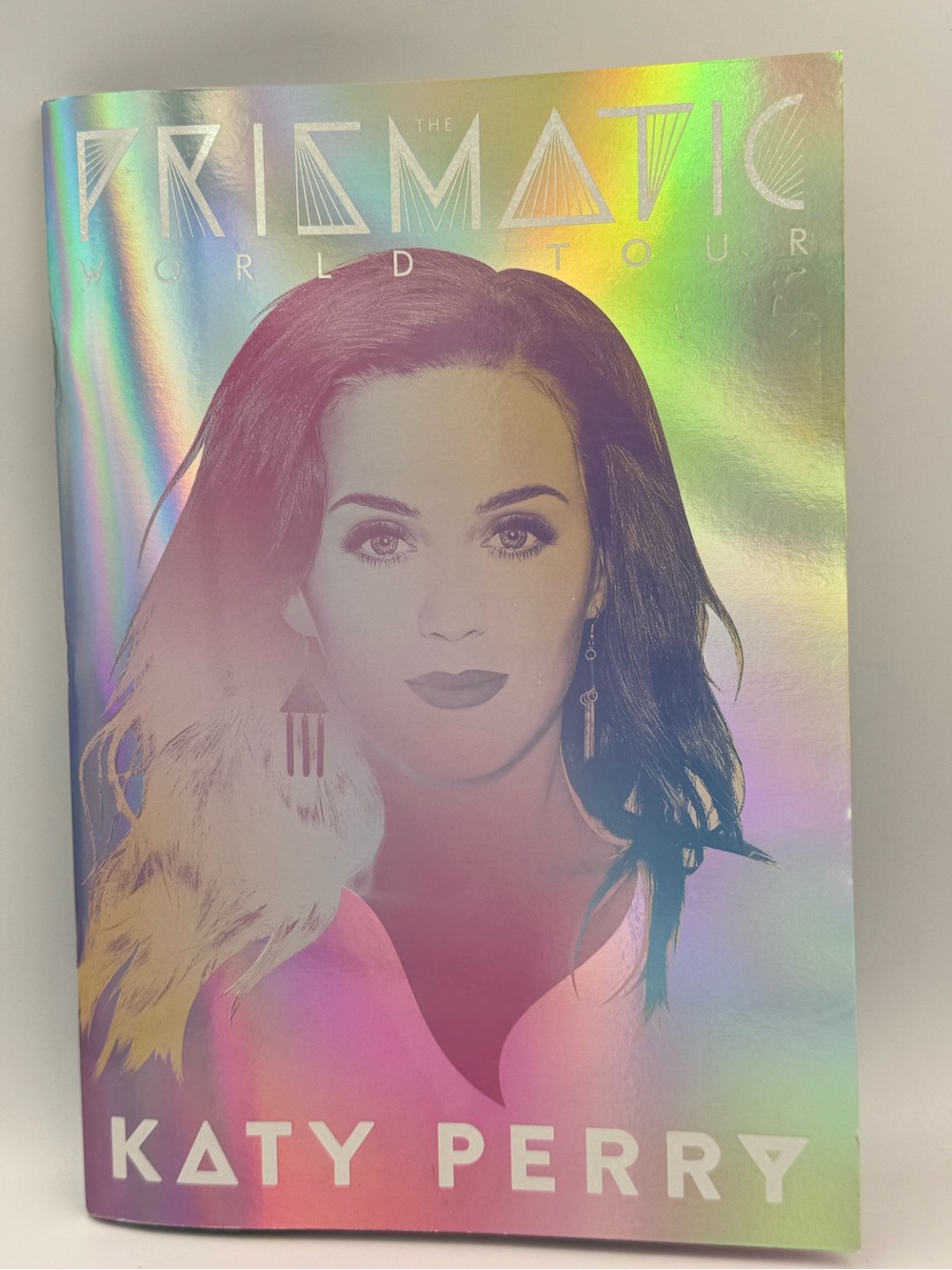 Katy Perry Prismatic World Tour VIP Program Book Holographic w/ Unused Stickers